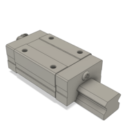 LSH20BK-HN-N-D-M6 AIRTAC PROFILE RAIL BEARING<br>LSH 20MM SERIES, NORMAL ACCURACY WITH NO PRELOAD (D) STANDARD, SQUARE MOUNT - NORMAL BODY